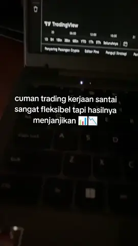 dengan catatan punya ilmunya. #tradingforliving📊📈📉💴📱💰 #viralfypシ #trending #traderforex #bitcoin 