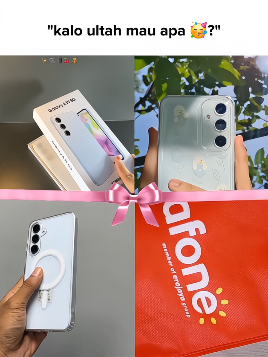 Membalas @qnaa_02 bolehh.. ini yaa kak Samsung A35 nya 🎁💝💫 . . #ultahmauapa? #samsunga35 #kalianmauhpsamsungapa #fyp #bismillahfyp 