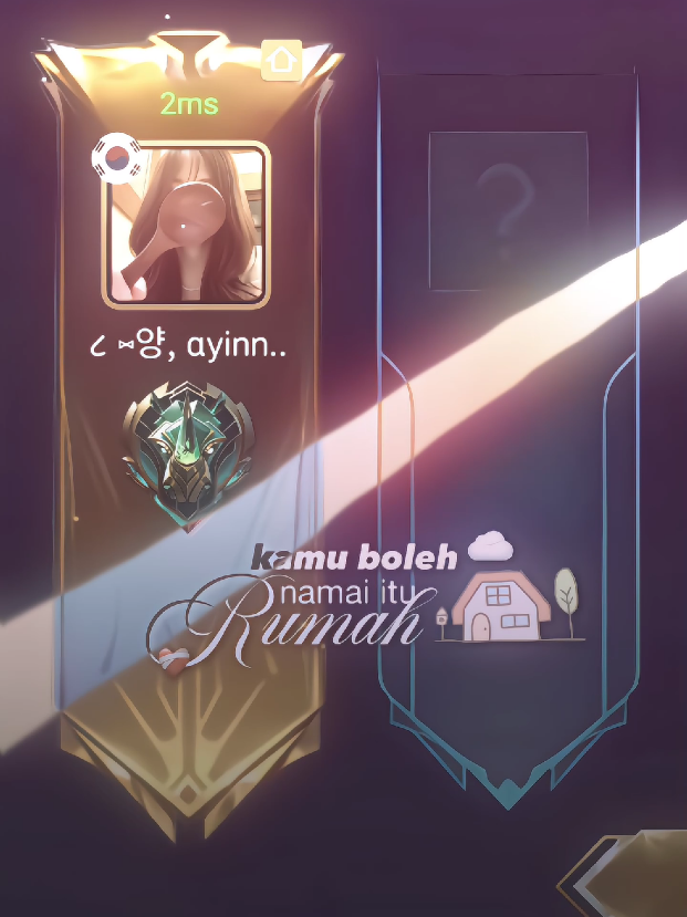 jadi, rumah versi kalian yang mana? :] 𓍼ֶָ֢𓂃  preset ? : soon di tele aku ^____^  . . . . . . [ #4ethereal #mlbb #marga7verse #sixcircle #mobilelegends #presetalightmotion #foryou #fyp ] 