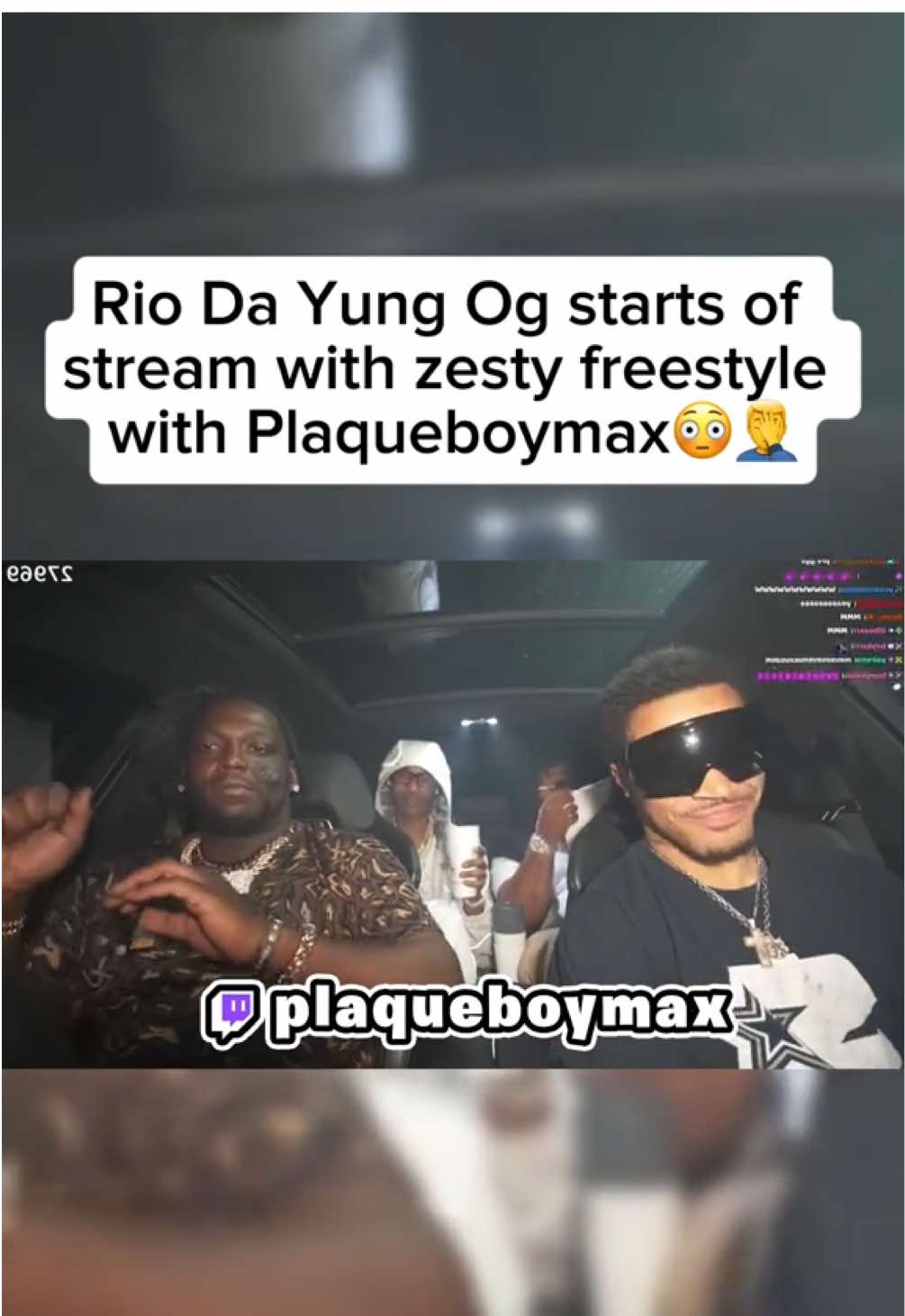 Was they cooking up?? #riodayungog #pbm #plaqueboymax #fyp #viralclip (TikTok this is ai everything is fake, the smoke is ai generated) 
