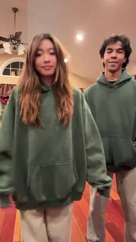 matching matching. he stole my hoodie so i had to get myself a new one 