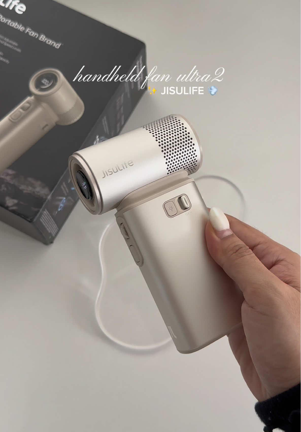 unboxing jisulife handheld fan ultra2 — the turbo fan of my dreams 😍✨ @Jisulife-PH #jisulifeultra2 #jisulifeph #handheldfan #turbofan #minifan 