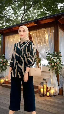 setelan motif kekinian #oneset 