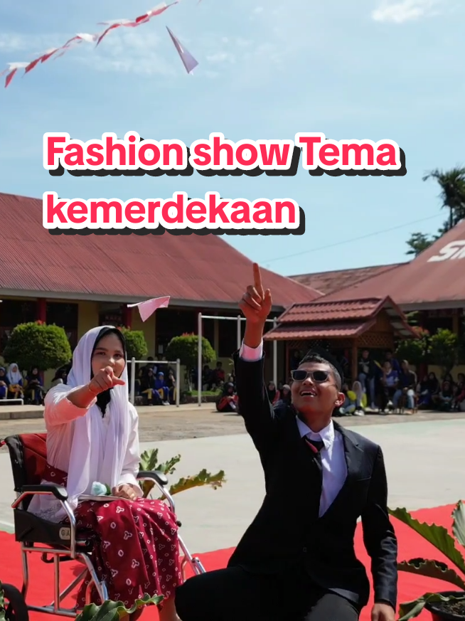 Fashion show Tema KEMERDEKAAN dalam rangka memeriahkan kemerdekaan RI ke-80 Th 🇲🇨 @merrynurdin8 @satriahnff @muhammadgadink 
