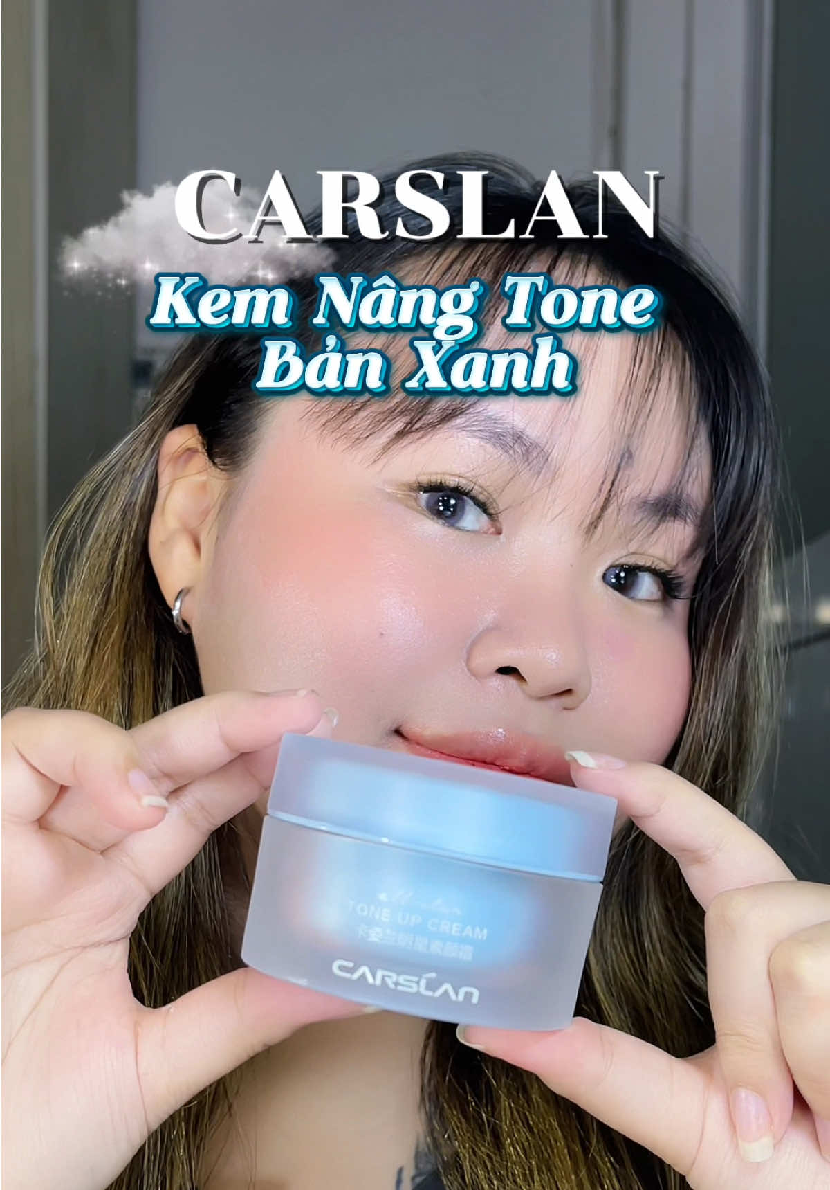 Hong tin là xài êm vậy luôn á, mừ điểm 🥇 @Carslanvn  #kemnangtone #kemluoi #carslan #carslansuperbrandday #makeup 