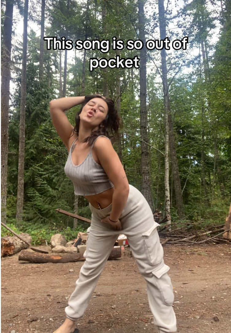 Anything is possible in the woods #outofpocket #funnysong #forest #wild