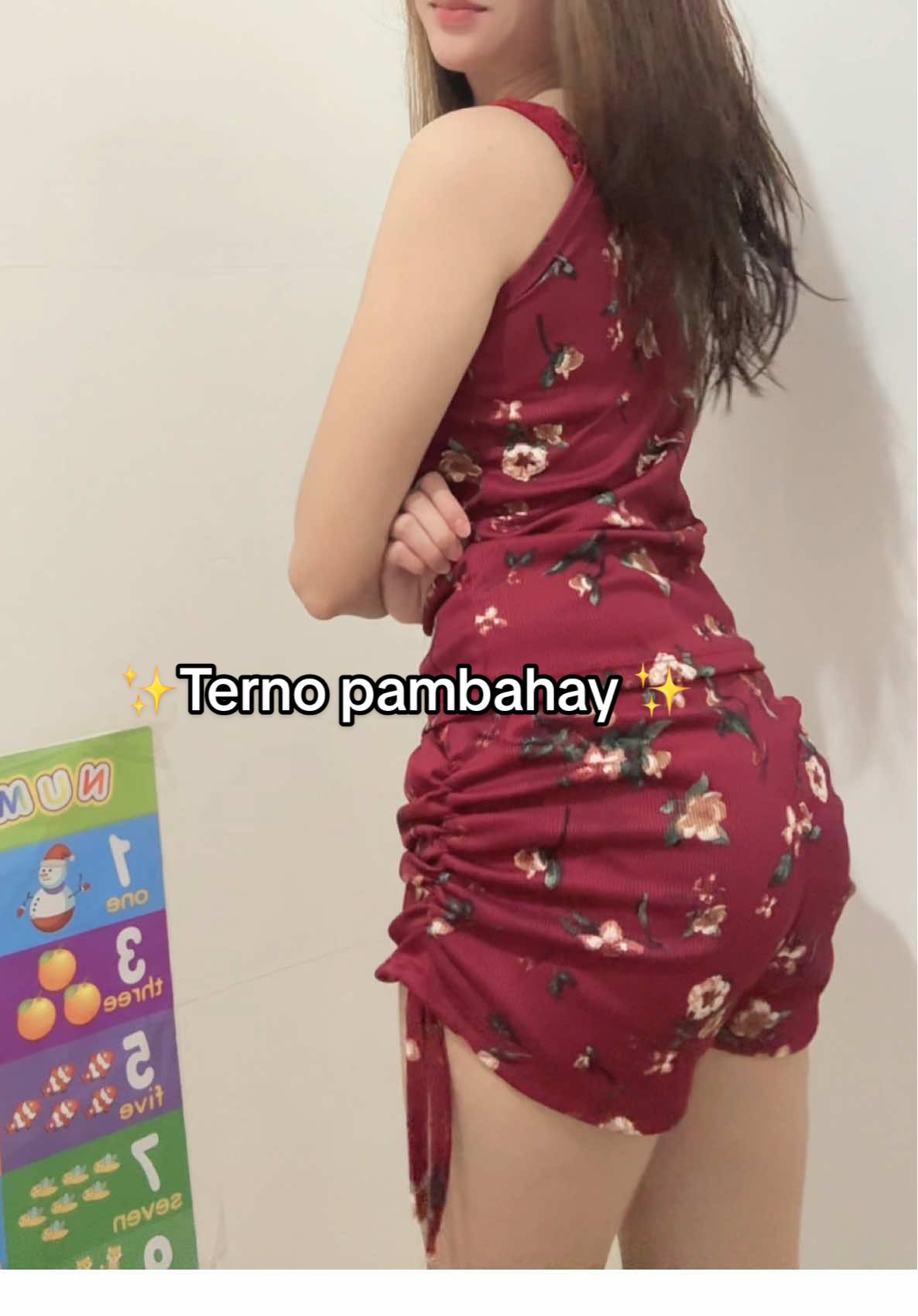 Replying to @clangsheelab cuteeey terno pamabahay mga swisy! 😍 #ternopambahay #ternopambahaygirls #womenoutfit #indooroutfit 