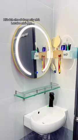 Labo nhỏ gọn tiện nghi phù hợp nhò phòng tắm nhỏ , chỗ có không gian hẹp #xuhuongtiktok #nhadep #fypシ #gachlotnen #vlxdtamtuan #lavabo #vatlieuxaydung #