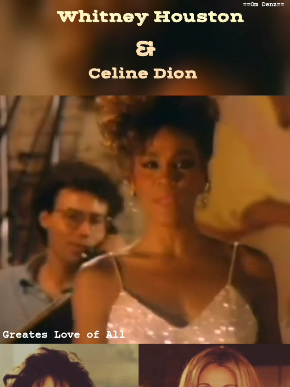 #whitneyhouston #celinedion #greatesloveofall #60s70s80s90s00smusic  #hits 