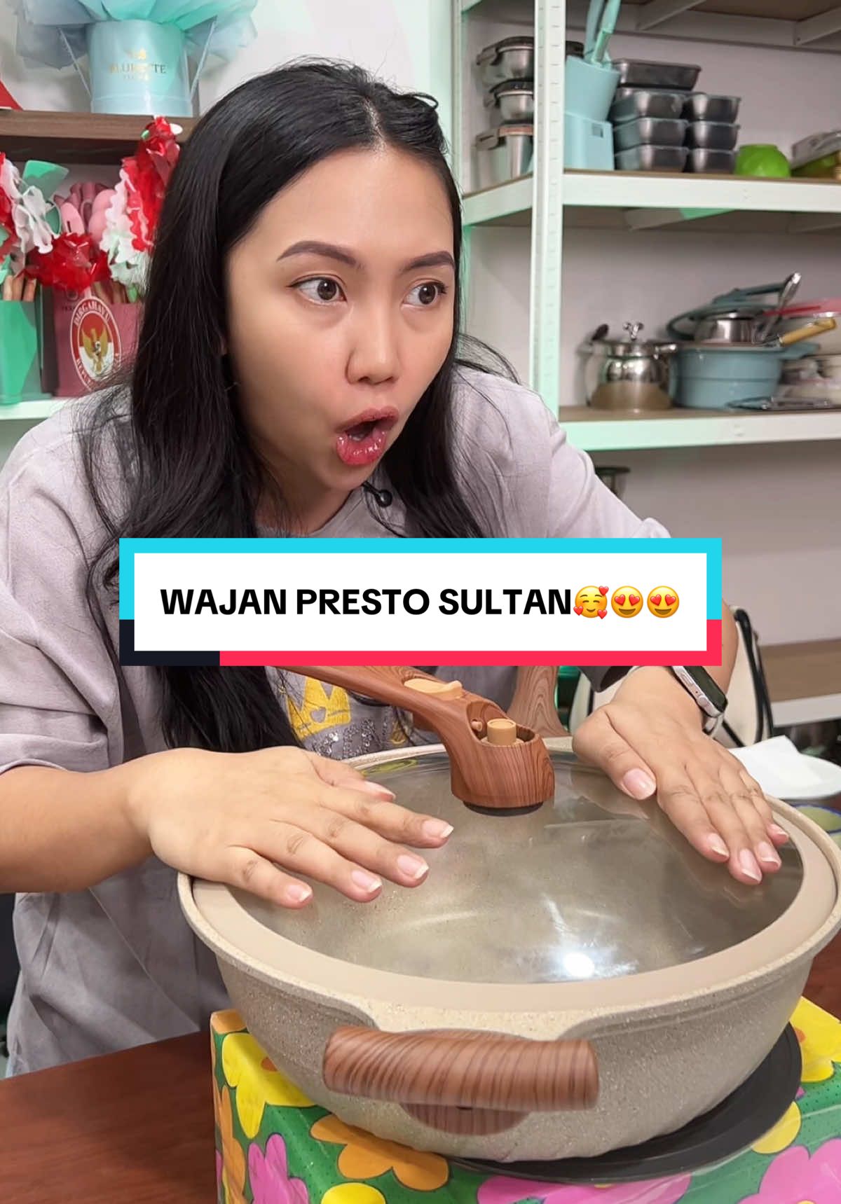 Wajan Presto sultan 32Cm Bonus spatula,Capitan dan obeng🥰🥰Masuk Live Harga diambyarin🥳 #ischaindyofc #ischasargita #indytiaras #wajanprestosultan 
