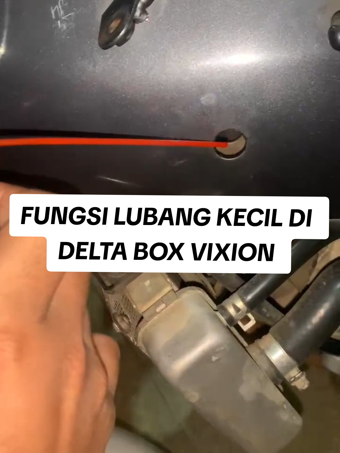 RAWAT DELTA BOX VIXION BIAR GA KEROPOS FUNGSI LUPANG KECIL DI DELTA BOX BUAT APA SIH? #vixion_modifikasi #vixionss #vixionindonesia🔥 #pypdongggggggg #viral 