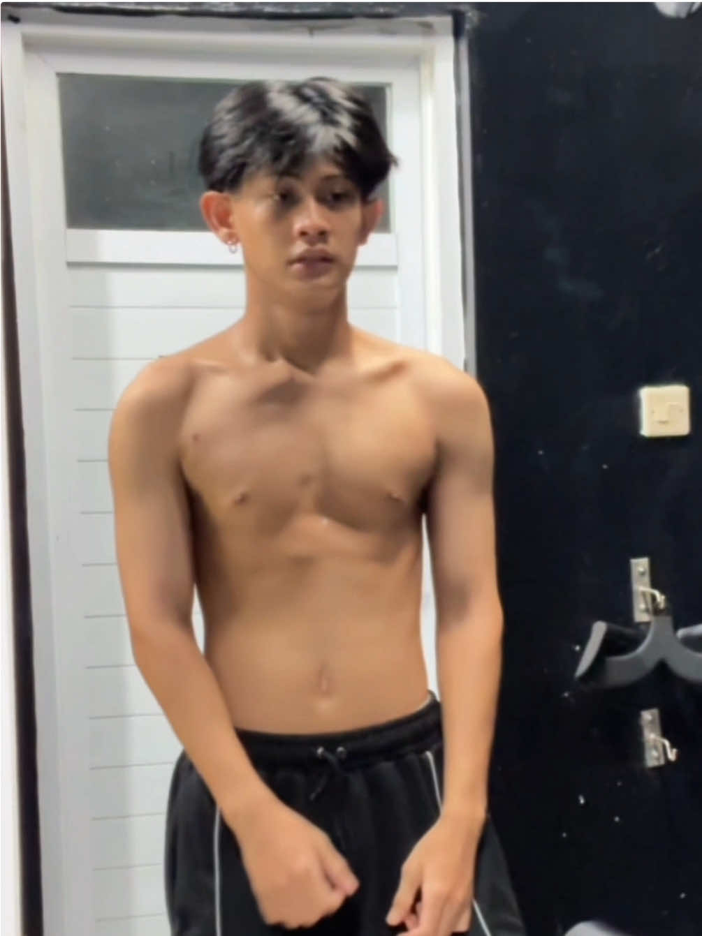 3 months progress 46kg to 59kg #gym #gymbro #bulking #workout 