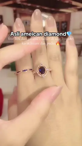 ✨ Tampil mewah & elegan dengan kilauan sempurna dari American Diamond asli! 💎 Beli saat LIVE dapat FREE box eksklusif + garansi 1 tahun! 💍 Jangan lewatkan kesempatan tampil stunning dengan harga terbaik! #cincin #cincincantik #ring #jewelry #luxuryvibes #kalung #gelang #anting #perhiasan #FashionPlayground #Payday #promokemerdekaan #17an #pestakemenangan #tiktoklive #livehighlights 