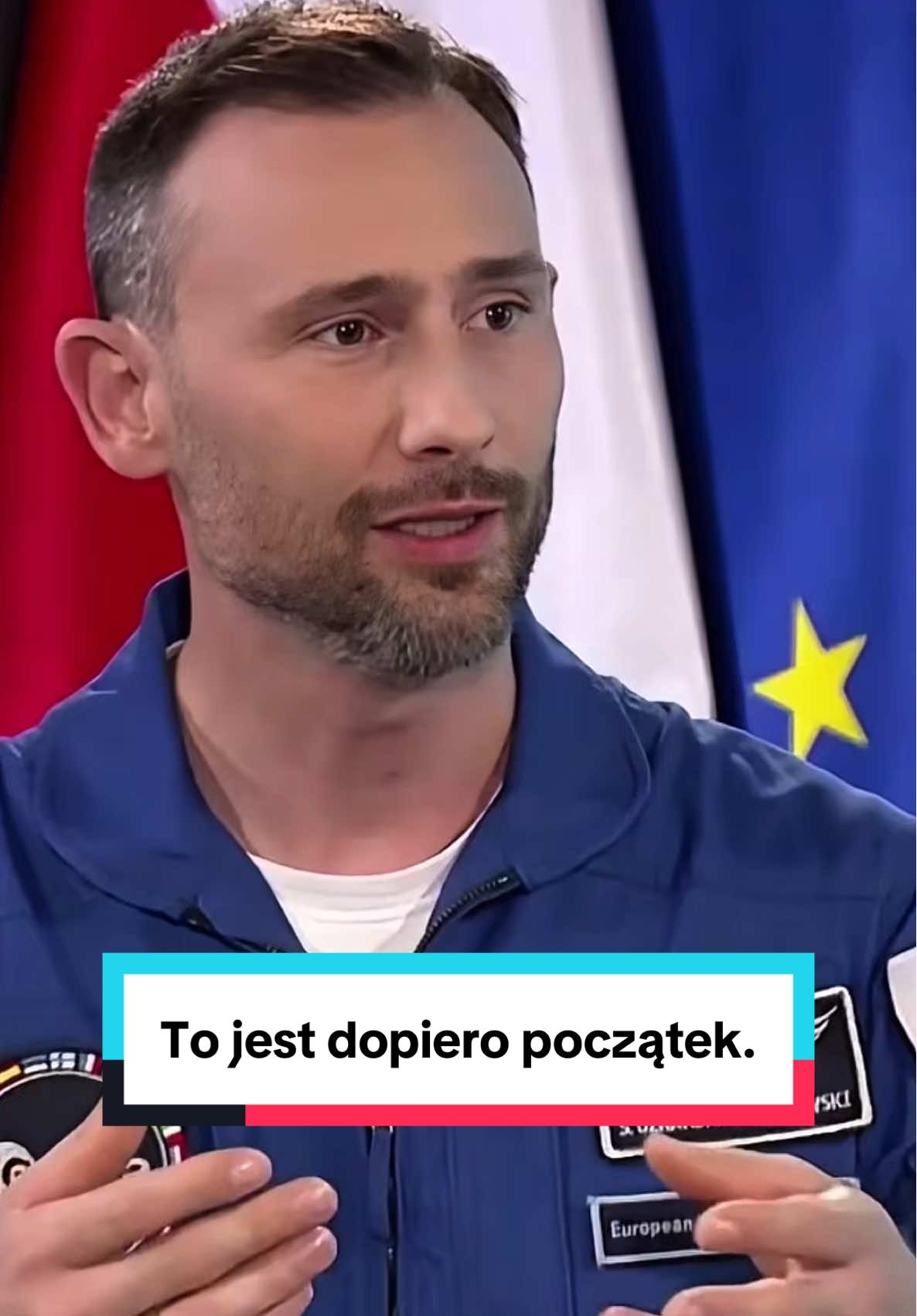 Mamy szansę wykorzystać naszą innowacyjność i zbudować naszą przyszłość. Możemy współpracować na arenie europejskiej i globalnej, jednocześnie budując nasze rozwiązania dla bezpieczeństwa, zarządzania kryzysowego, eksploracji, inspiracji, budowania naszych systemów edukacji. Nie mogę się doczekać tej kolejnej pracy i tego, żeby zobaczyć, jak ta misja rzeczywiście zostanie wykorzystana po to, by zbudować coś, co warto. #Ax4 #IGNIS #astro_slawosz 🎥 fragment wywiadu dla @tvp.info, 24.07.2025