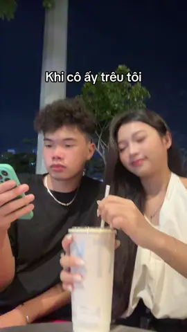 Chơi hơi cháy nha #anhvachi #couple 