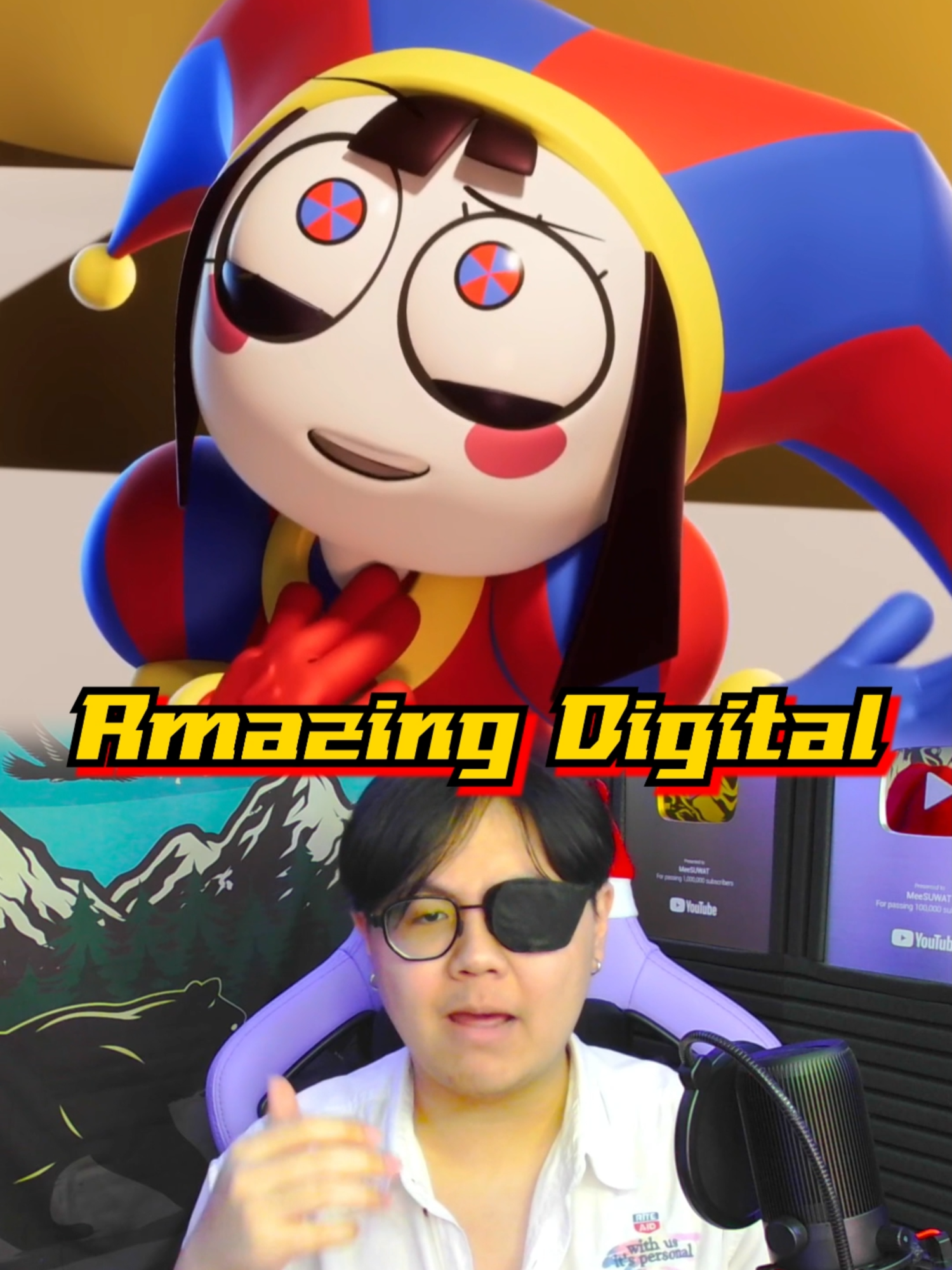 The Amazing Digital Circus ตอนที่ 7 พร้อมดูแล้ว 🤔❤️ #theamazingdigitalcircus #pomni #jax #หมีสุวัชร