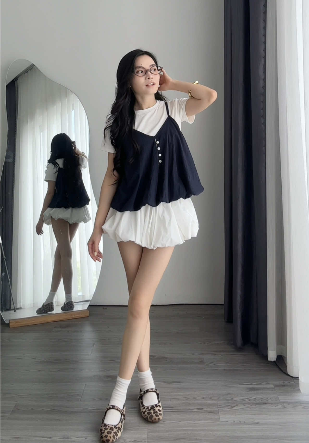 Chuẩn xinh ngoan iuu #myoutfit #OOTD #vanlachang #reviewlamdep 