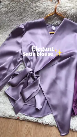 Classy blouse perfect for any ocassion 🥰😍 #fyp #satinblouse #blouse #outfitideas 