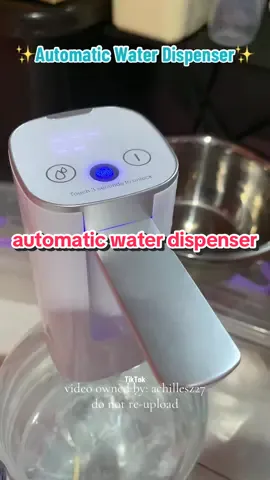 best purchase ko dito sa tiktok #waterdispenser #automaticwaterdispenser #waterpump 