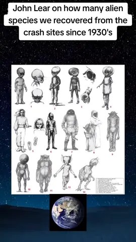 John Lear on how many alien species we recovered from the crash sites since 1930's 🛸👽 #aliens #uap #ufo #fyp #galacticfederation 
