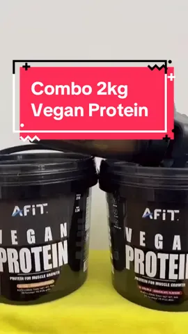 Vegan Protein 2kg kèm bình lắc #vegan #gym #afit #protein #tang 