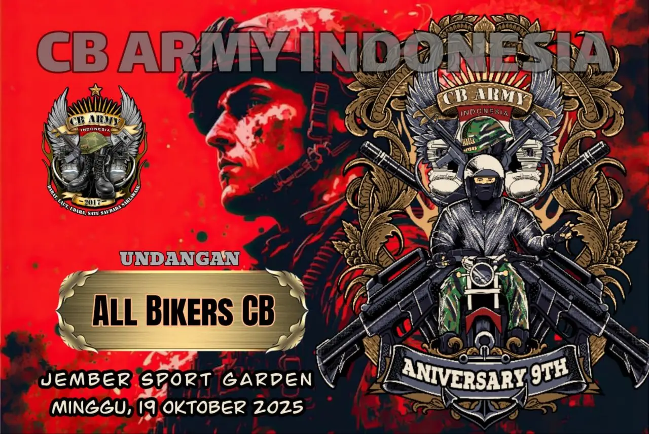 Ojo lali bolo gayeng bareng Anniversary 9th Cb_Army #fyp #cbarmyindonesia #cbindonesiaclub🇮🇩 #lewatberanda #viralvideo 