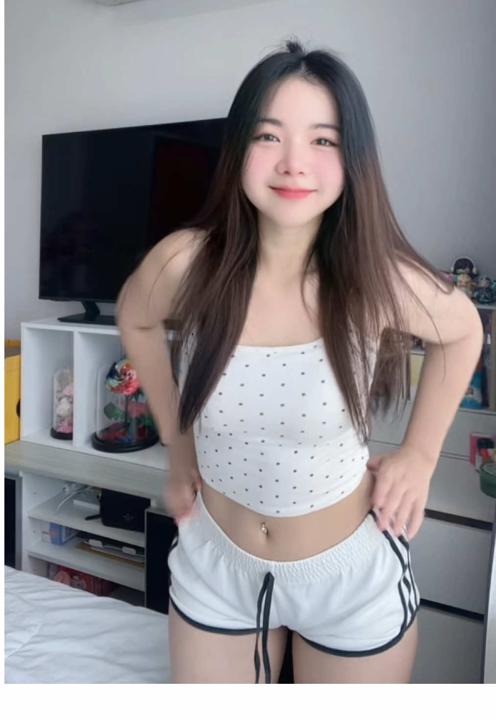อาจจะหวานแล้วมั้ง😽 #tiktokdance #dance 