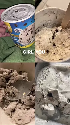 😋😋😋 #icecream #cookiesandcream #fyp 