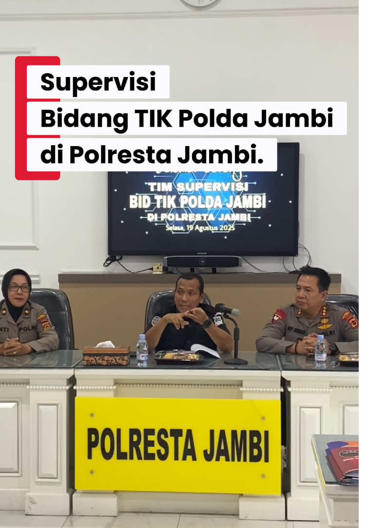 Supervisi Bidang TIK Polda Jambi di Polresta Jambi. . . #boysiregar #polrestajambi #poldajambi #tikpoldajambi #boysutanbinangasiregar 