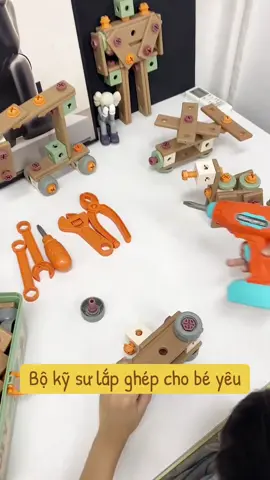 Đồ chơi kỹ sư lắp ghép cho bé tư duy sáng tạo #xuhuongtiktok #viralvideo #fpyシ #dochoichobe #dochoithongminh 