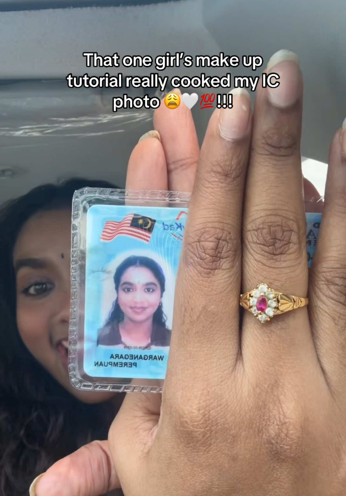 Tiktok: nratqfkhira_  Her ic make up tutorial saved me 😩🙏🏼💯💯.  #ic #malaysiatiktok #fyp #fypシ゚viral #fyppppppppppppppppppppppp 