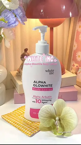 Body lotion yg bantu mencerahkan!✨ Alpha Glowhite Body Lotion by @White Inc Official💫💗 • • • #whiteinc #whiteinc_id #alphaglowhite #bodylotionmencerahkan 