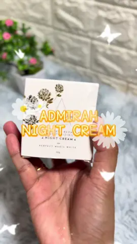 “Bangun pagi terus nampak kulit glowing ✨ Rahsianya? Admirah Night Cream 🌙 Repair + Moisture + Brighten dalam 1 jar 💧 Sapuan nipis sebelum tidur, hasilnya wow bila bangun 😍” 👉 Jangan tunggu kulit makin kusam, jom try sekarang! #nightcream #SkincareRoutine #Moisturizer #GlowingSkin #FlawlessSkin 
