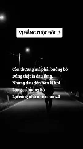 Còn thương nhưng chấp nhận buông..!! #cuocsong #honnhan #vochong #vidangcuocdoitoi 