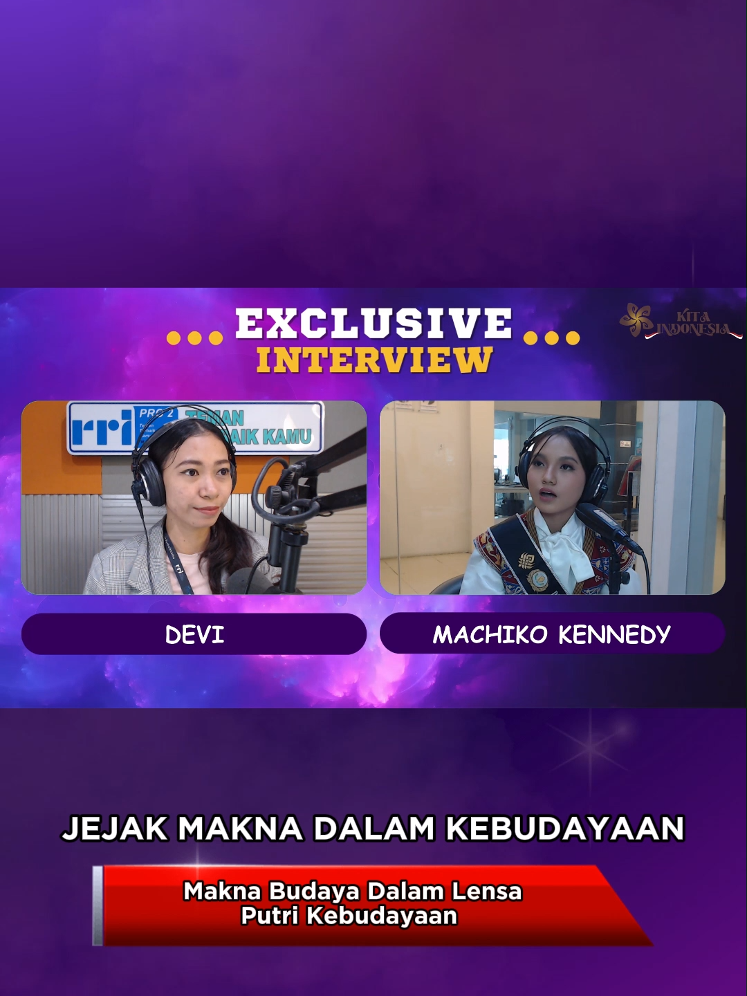 Jejak Makna dalam Kebudayaan Dalam setiap lenggok langkah, balutan busana, dan tutur kata, Putri Kebudayaan membawa lensa makna bukan sekadar rupa, tapi cerita. Melalui tatapan dan perannya, budaya bukan hanya dikenakan, tapi dihidupkan. Warisan leluhur menjadi napas, bukan masa lalu. Inilah cara generasi muda memberi makna baru pada yang lama, menyatukan identitas dan estetika dalam satu bingkai. Putri Kebudayaan bukan hanya simbol dia adalah penyambung sejarah, penutur cerita, dan penjaga makna. #JejakMaknaKebudayaan #PutriKebudayaanIndonesia #MaknaBudaya #BudayaDalamLensa #WarisanTakBerbatas #PerempuanDanBudaya #LestarikanBudaya #BeautyWithMeaning #IdentitasDalamTradisi #GenerasiPenerusBudaya #kitaindonesiarri