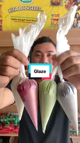 Glaze buat toping donat,brownies,bomboloni,nugget pisang crispy dll #glaze #coklat 