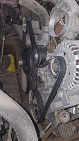 gmc Yukon tensioner noise fixed replacement guide #automotive #DIY #mechanic 