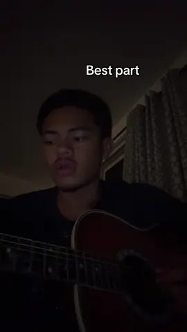 forgot who requested this one #fyp #guitar #singing #cover #danielcaesar 