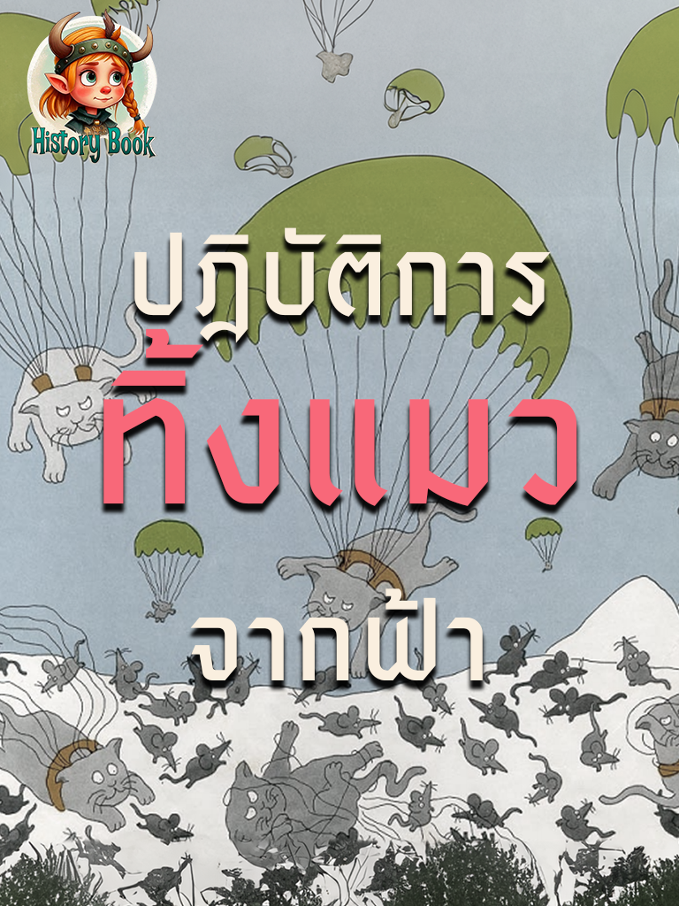 เมื่อวิทยาศาสตร์แก้ปัญหาด้วยการ…ทิ้งแมวจากเครื่องบิน! #ประวัติศาสตร์ #historytoks #History #historytok
