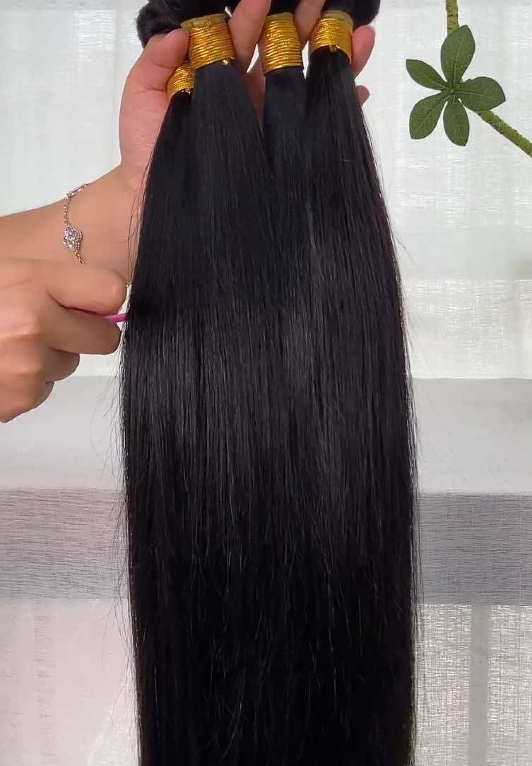 👍👍👍Hair Is very Soft And Full!!!Siliky Straight Human Hair Bundles!!! #humanhair#rushtok2025#softhair#fyp#trending  