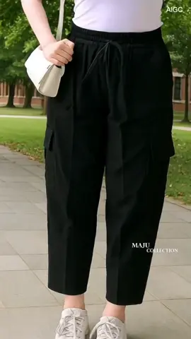 Celana Kulot Wanita 7/9 Cargo  #celana#celana#fcelana #fyp 