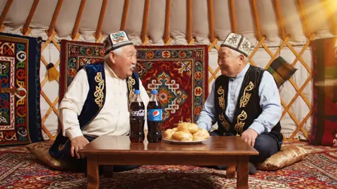 Самираны белгиле! #samira #veo3 #казахстан #кола #пепси 