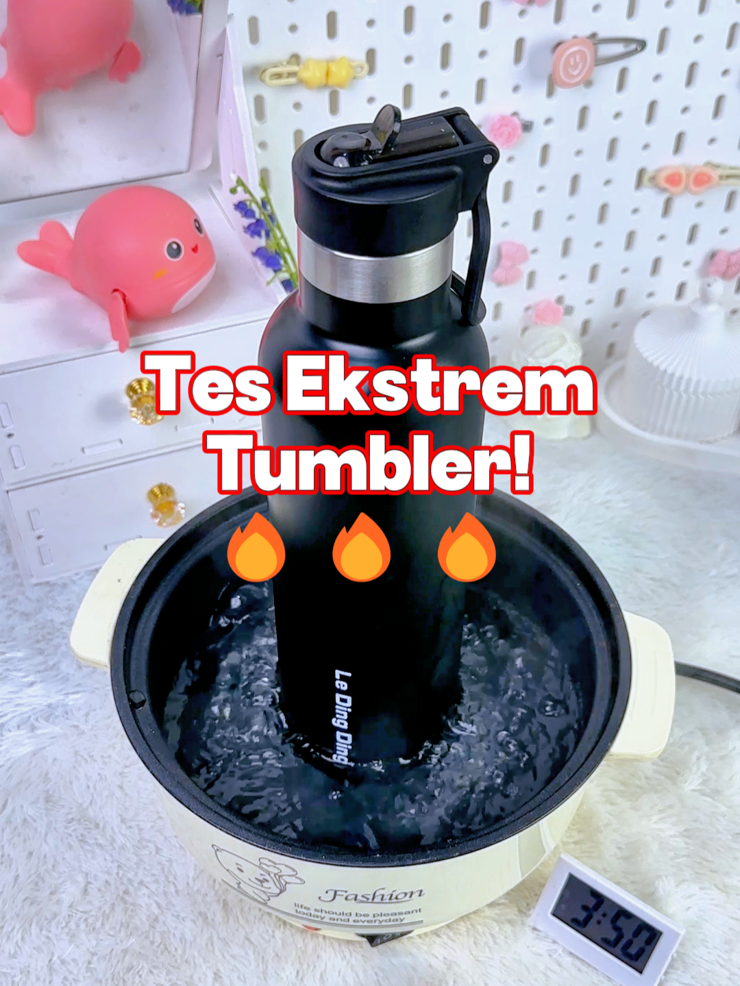 Es direbus nggak cair, minuman tetap dingin seharian! ✨ Stainless 316 anti karat, double wall tahan suhu ✨ Anti bocor & nggak bikin embun ✨ Bonus sikat pembersih premium 💛 Klik keranjang kuning sekarang! Stok promo terbatas 🚀 #tumbler #botolminum #botolminumkekinian #tumblermurah #tumblerstainless #tempatminum #bestseller #promo #diskon #viral #fyp