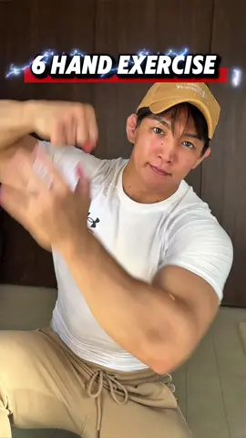 6 hand exercise✊🔥 . . #exercise #Fitness #homeworkout #hand #fyp 