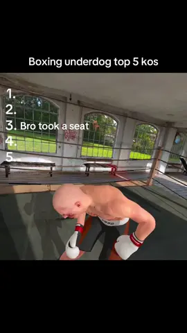 Couldn’t find any others #boxingunderdogtop10 #boxingunderdog #boxing🥊 #vr #ko 