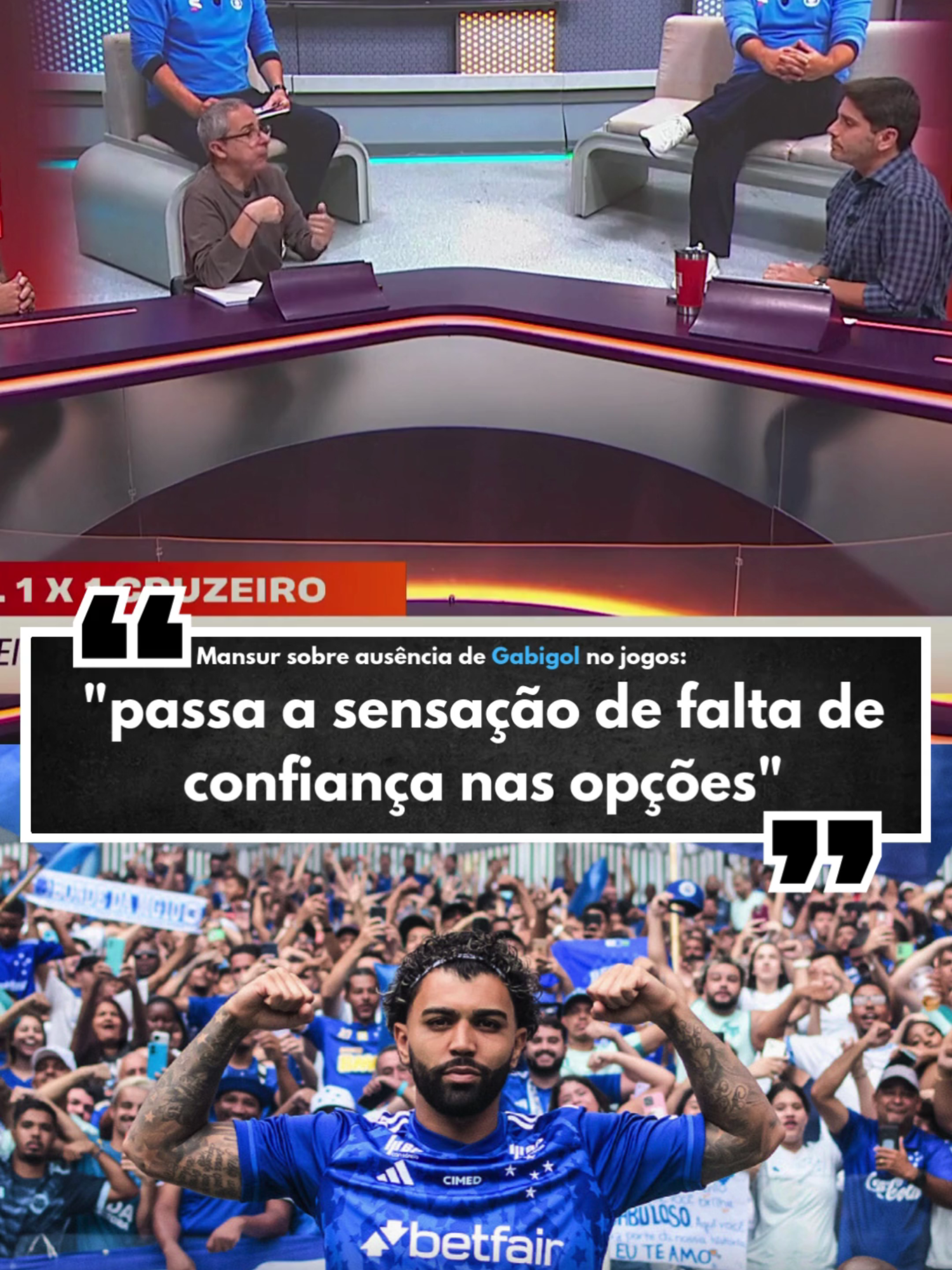 COMENTARISTAS FALAM SOBRE AUSÊNCIA DE GABIGOL NOS JOGOS DO CRUZEIRO #gabigol #cruzeiro #futebol