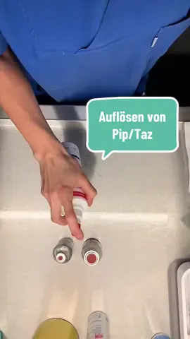 🧪 „Pulver + Lösung = #piptazochallenge  #pflegehack #nursehack #pflege #nurse 