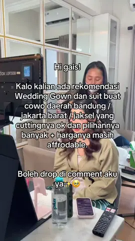 Ada beberapa reco dari tiktok, tp masih cari2 yang bener2 aku mau dressnya. Please boleh bantu drop di comment ya #readytobebride #betheone 