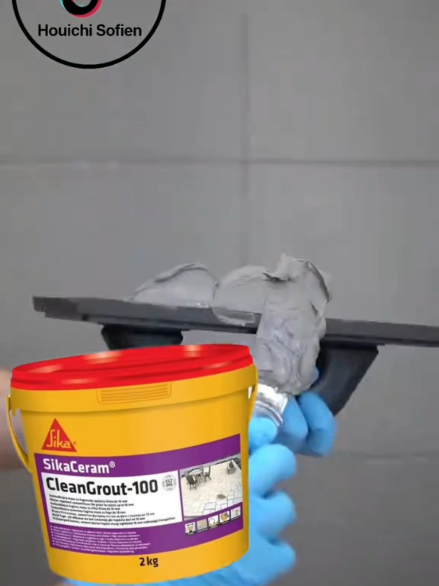 ❌ Damaged joints? 💥 Switch to SikaCeram® CleanGrout-100! ✅ Waterproof & durable ⚡ Ready in just 12h! #Sika #houichisofien #Tiles #DIY #CleanGrout100 