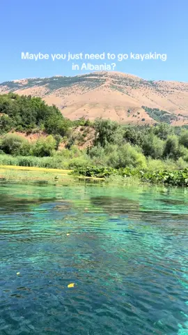 📍blue eye, Albania  #travel #europe #albania #beach #holiday #Summer #vacation #kayak #nature #Outdoors 